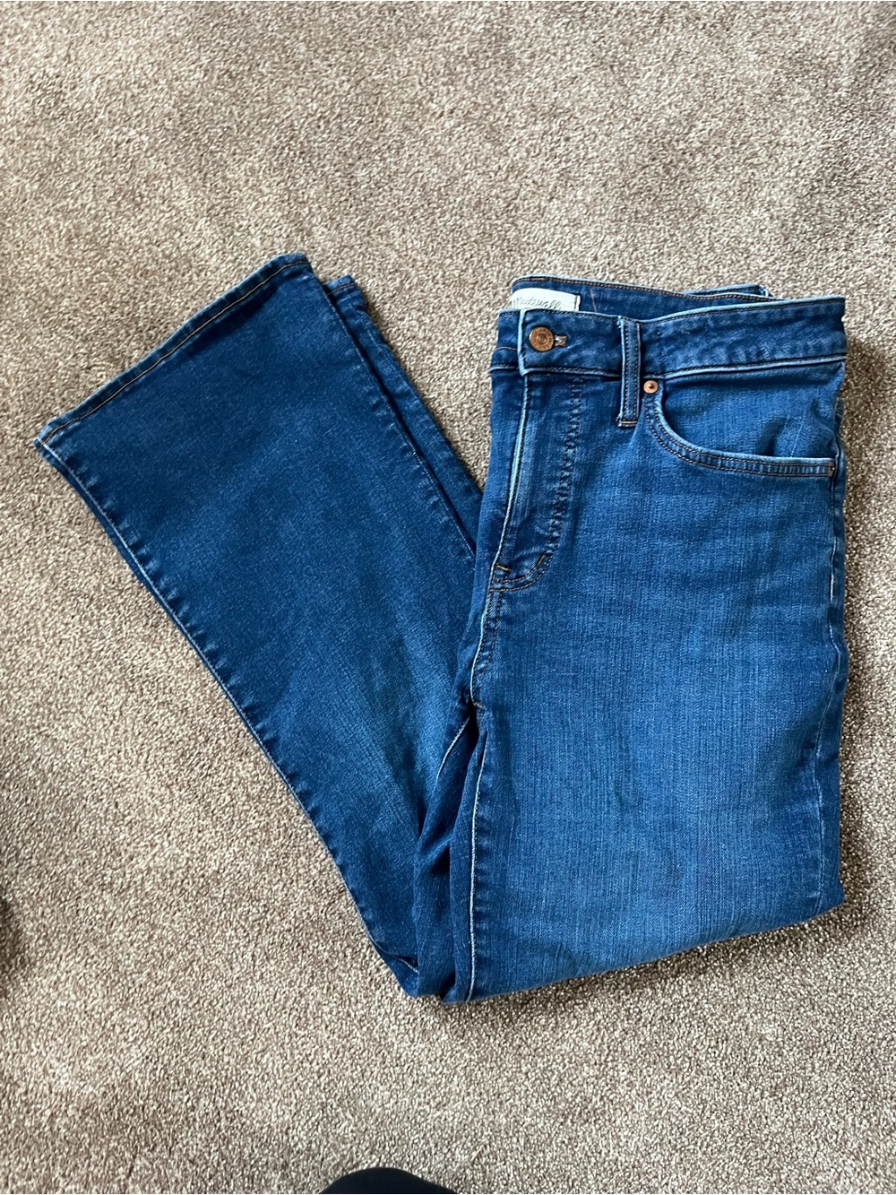 Madewell Mid Rise Kick Out Jeans